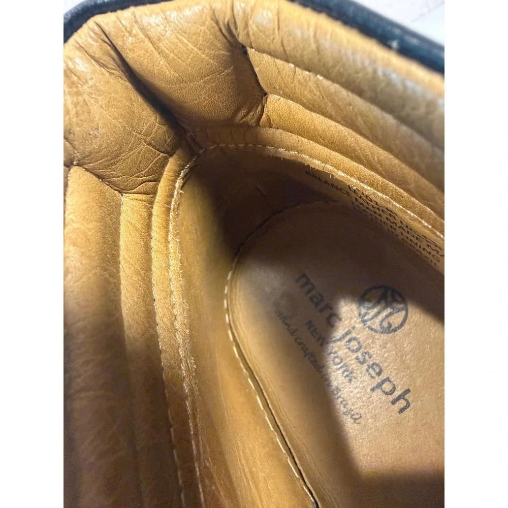 Marc Joseph New York handcrafted leather men's sneakers Made in Brazil size 12‎